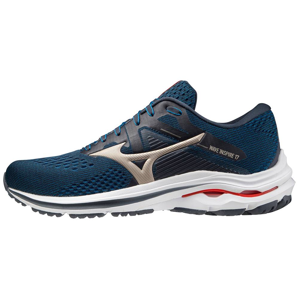 Scarpe Running Mizuno Wave Inspire 17 Uomo - Blu Marino - 03541-TZFR